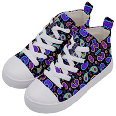 Colorful-5 Kid s Mid-top Canvas Sneakers by ArtworkByPatrick