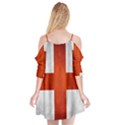 England flag Cutout Spaghetti Strap Chiffon Dress View2