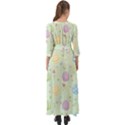 Easter Pattern Button Up Boho Maxi Dress View2