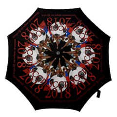 Russia Football World Cup Hook Handle Umbrellas (small) by Valentinaart