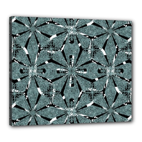 Modern Oriental Ornate Pattern Canvas 24  X 20  by dflcprints