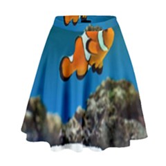 Clownfish 1 High Waist Skirt by trendistuff