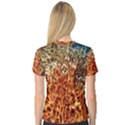 FIRE CORAL 1 V-Neck Sport Mesh Tee View2