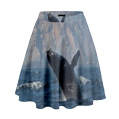 Humpback 1 High Waist Skirt by trendistuff