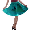 MANTA RAY 1 A-line Skater Skirt View1