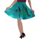 MANTA RAY 1 A-line Skater Skirt View2