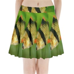 Tiger Barb Pleated Mini Skirt by trendistuff