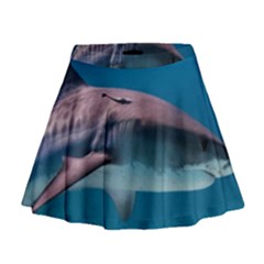 Tiger Shark 1 Mini Flare Skirt by trendistuff