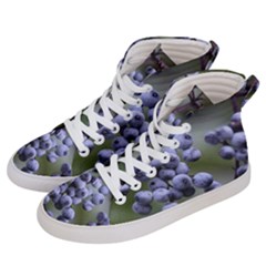 Blueberries 2 Women s Hi-top Skate Sneakers by trendistuff