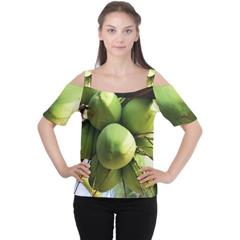 Coconuts 1 Cutout Shoulder Tee by trendistuff