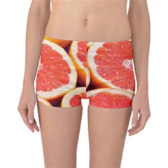 Grapefruit 1 Reversible Boyleg Bikini Bottoms by trendistuff