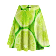 Limes 3 High Waist Skirt by trendistuff