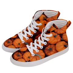 Pumpkins 2 Women s Hi-top Skate Sneakers by trendistuff