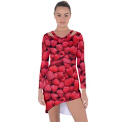 Raspberries 2 Asymmetric Cut-out Shift Dress by trendistuff