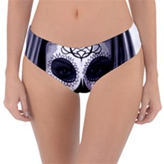 Day Of The Dead Sugar Skull Reversible Classic Bikini Bottoms by StarvingArtisan