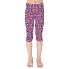 Colorful-11 Kids  Capri Leggings  by ArtworkByPatrick