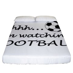 Football Fan  Fitted Sheet (king Size) by Valentinaart