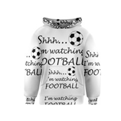 Football Fan  Kids  Pullover Hoodie by Valentinaart