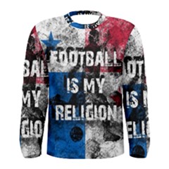 Football Is My Religion Men s Long Sleeve Tee by Valentinaart