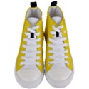 Gadsden Flag Don t tread on me Women s Mid-Top Canvas Sneakers View1