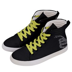 Gadsden Flag Don t Tread On Me Men s Hi-top Skate Sneakers by snek