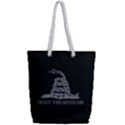 Gadsden Flag Don t tread on me Full Print Rope Handle Tote (Small) View2