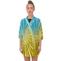 Abstract Art Art Radiation Half Sleeve Chiffon Kimono View1