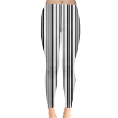 Barcode Pattern Leggings  by Sapixe