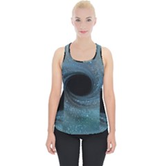 Cosmic Black Hole Piece Up Tank Top by Sapixe