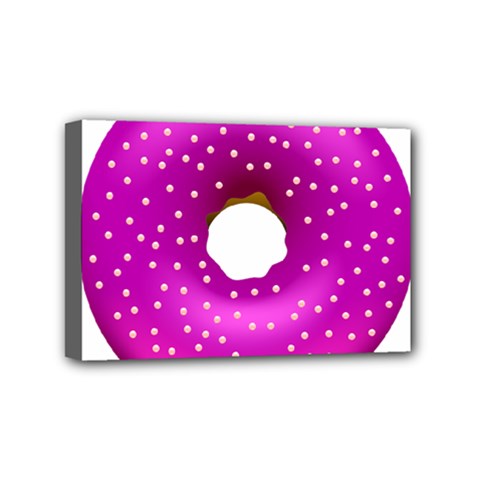 Donut Transparent Clip Art Mini Canvas 6  X 4  by Sapixe