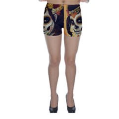 Fantasy Girl Art Skinny Shorts by Sapixe