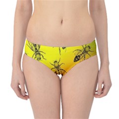 Insect Pattern Hipster Bikini Bottoms by Sapixe