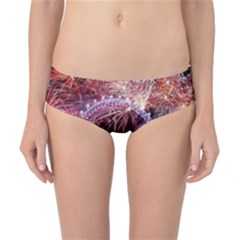 Happy New Year Clock Time Fireworks Pictures Classic Bikini Bottoms by Sapixe