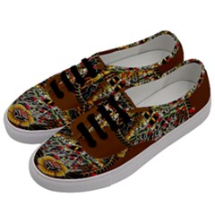 Tattoo Art Print Traditional Artwork Lighthouse Wave Men s Classic Low Top Sneakers by Sapixe