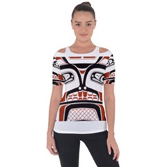 Traditional Northwest Coast Native Art Short Sleeve Top by Sapixe