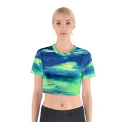 Sky Is The Limit Cotton Crop Top by bestdesignintheworld