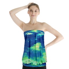 Sky Is The Limit Strapless Top by bestdesignintheworld