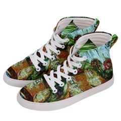 Dscf3179 - Royal Marine And Stone Lions Men s Hi-top Skate Sneakers by bestdesignintheworld