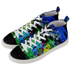 Dscf2472 - Perfect Night For Samurai Men s Mid-top Canvas Sneakers by bestdesignintheworld