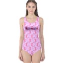 Seahorse One Piece Swimsuit (Pink) View1