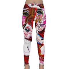 Dscf1554 - Madonna And Child Classic Yoga Leggings by bestdesignintheworld