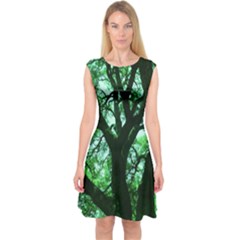 Lake Park 3 Capsleeve Midi Dress by bestdesignintheworld