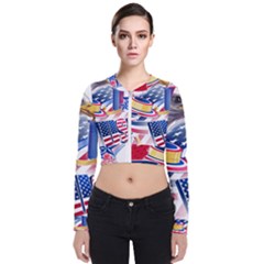 United States Of America Usa  Images Independence Day Bomber Jacket by Sapixe