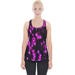 Abstract Background Purple Bright Piece Up Tank Top by Sapixe