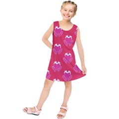 Christmas Red Pattern Reasons Kids  Tunic Dress by Sapixe