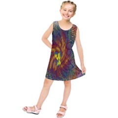 Fire New Year S Eve Spark Sparkler Kids  Tunic Dress by Sapixe