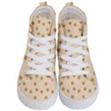 Pattern Gingerbread Star Kid s Hi-Top Skate Sneakers View1