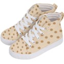 Pattern Gingerbread Star Kid s Hi-Top Skate Sneakers View2