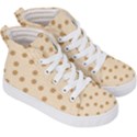 Pattern Gingerbread Star Kid s Hi-Top Skate Sneakers View3