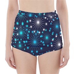 Wallpaper Background Abstract High-waisted Bikini Bottoms by Sapixe